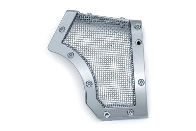 MESH FRONT PULLEY COVER CHROME